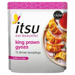 itsu 12 x King Prawn Gyoza Dinner Dumplings 234g
