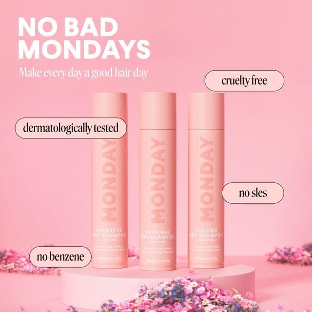 Monday Haircare Volume Dry Shampoo 200ml - gallery image 4