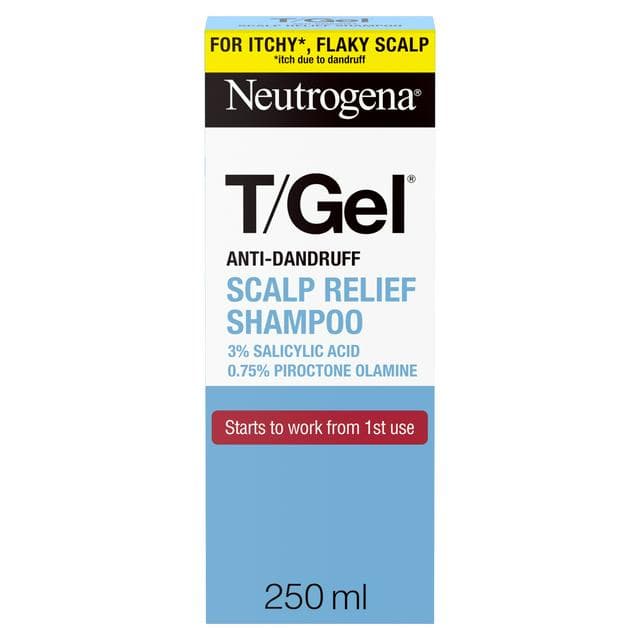 Neutrogena T/Gel Anti Dandruff Scalp Relief Shampoo 250ml - gallery image 1