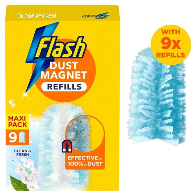 Flash Dust Magnet Duster Scented Refills x9 - gallery image 1