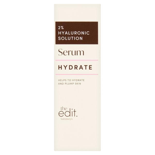 Sainsbury's the Edit Hydrate 2% Hyaluronic Solution Serum 30ml - gallery image 1