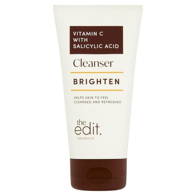 Sainsbury's the Edit Brighten Vitamin C with Salicylic Acid Cleanser 150ml - gallery image 1
