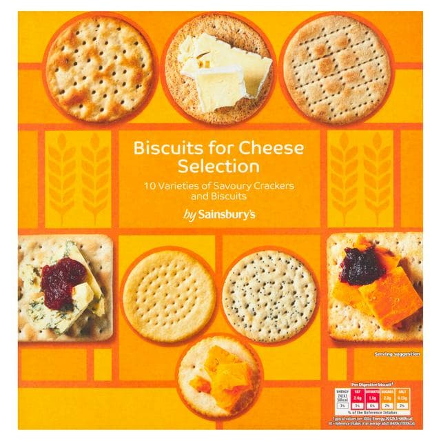 Sainsbury's Biscuits for Cheese Selection 500g - gallery image 1