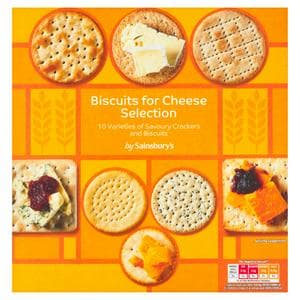 Sainsbury's Biscuits for Cheese Selection 500g