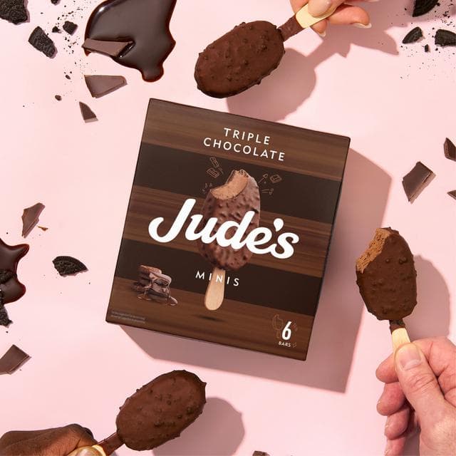 Jude's Triple Chocolate Minis 6 x 50ml - gallery image 3