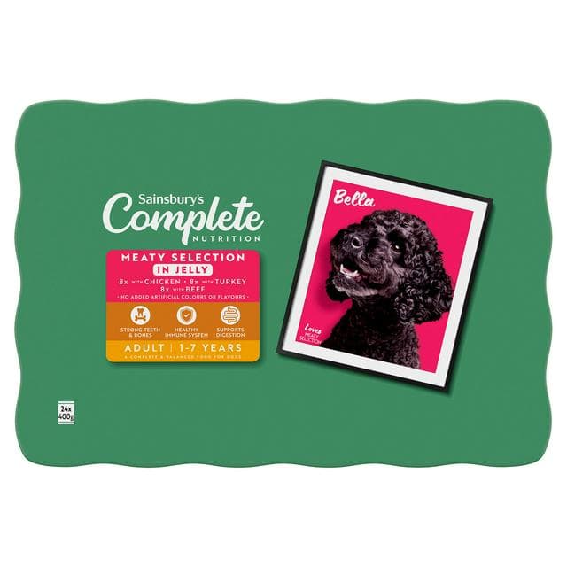 Sainsbury's Complete Nutrition Can Dog Food 24 x 400g - gallery image 1