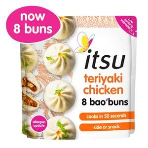 itsu 8 x Teriyaki Chicken Bao Buns 256g