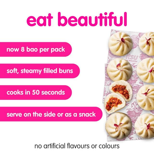 itsu 8 x Hoisin Duck Bao Buns 256g - gallery image 2