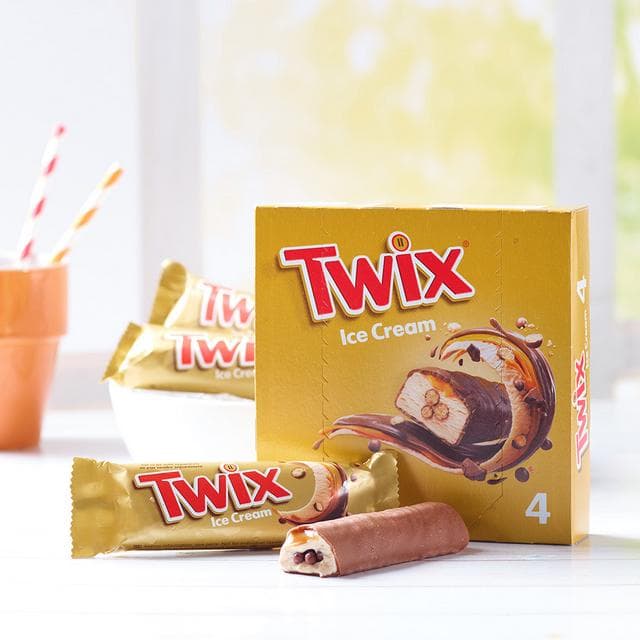 Twix Chocolate & Caramel Ice Cream x4 - gallery image 3