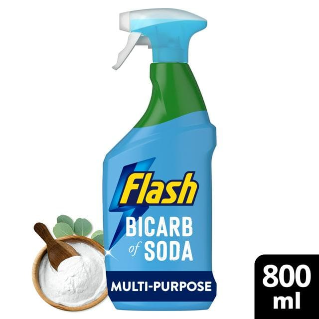 Flash Cleaning Spray Bicarbonate Soda & Eucalyptus 800ml - gallery image 1