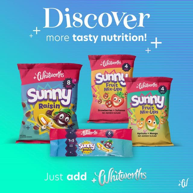 Whitworths Sunny Raisins 12 x 14g - gallery image 4