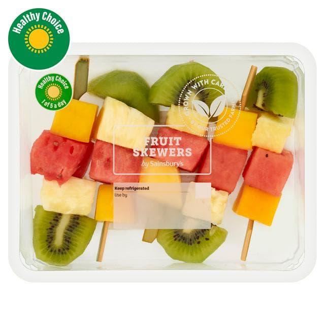 Sainsbury's 290g Fruit Kebabs - gallery image 1