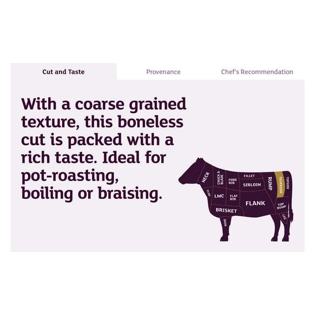 Sainsbury's 750g Aberdeen Angus Silverside Diced Beef, Taste the Difference - gallery image 3