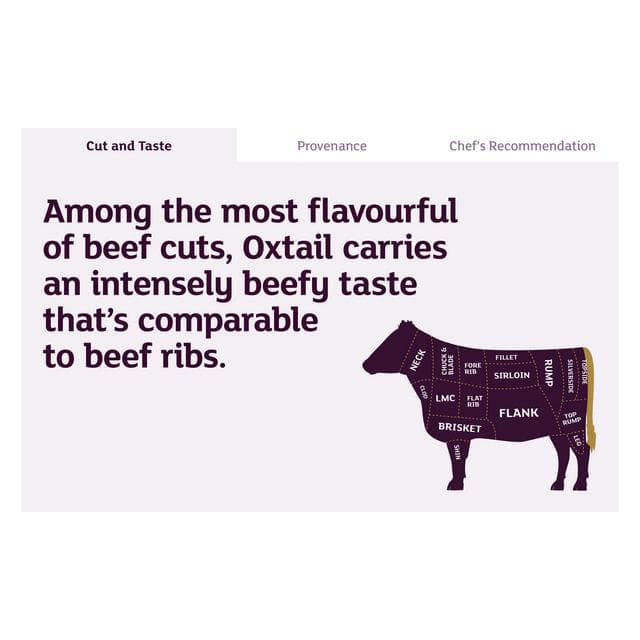 Sainsbury's Aberdeen Angus Oxtail, Taste the Difference (Approx. 1kg) - gallery image 3