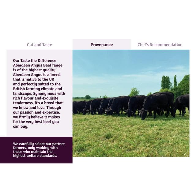 Sainsbury's 630g Medium Aberdeen Angus Chateaubriand, Taste the Difference - gallery image 4