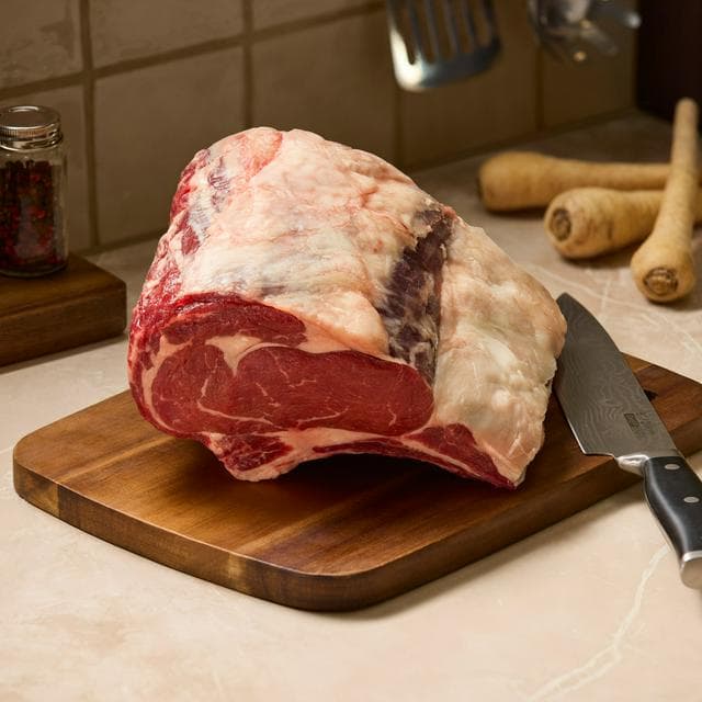 Sainsbury's (Approx. 2.0kg) Aberdeen Angus Bone in Rib, Taste the Difference - gallery image 1