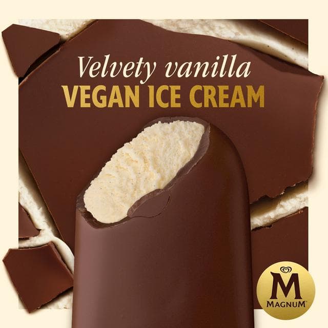 Magnum 3 x 90ml Collection Vegan Classic Ice Cream Sticks - gallery image 4