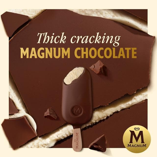 Magnum 3 x 90ml Collection Vegan Classic Ice Cream Sticks - gallery image 5
