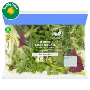 Sainsbury's Mixed Leaf Salad 90g