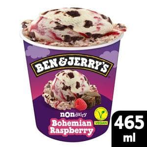 Ben & Jerry's 465ml Non Dairy Bohemian Raspberry Vegan Ice Cream Tub
