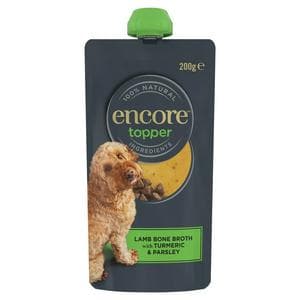 Encore Topper Lamb Bone Broth with Turmeric & Parsley 200g