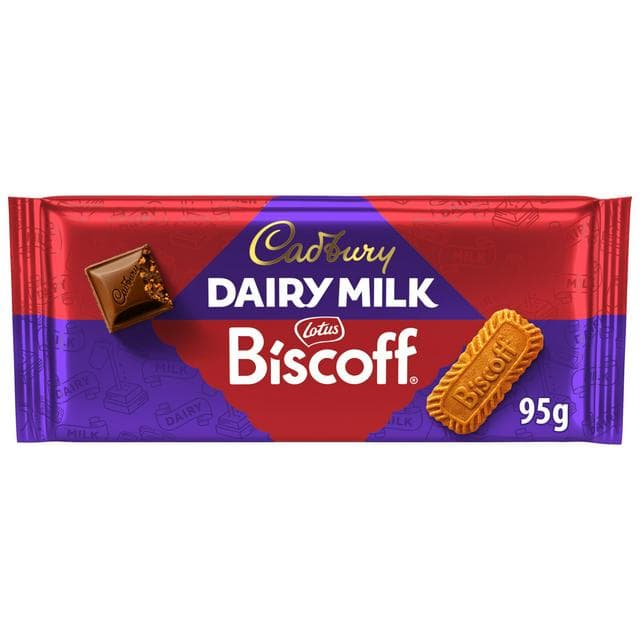 Cadbury Dairy Milk Biscoff Biscuit Chocolate Bar 105g - gallery image 1