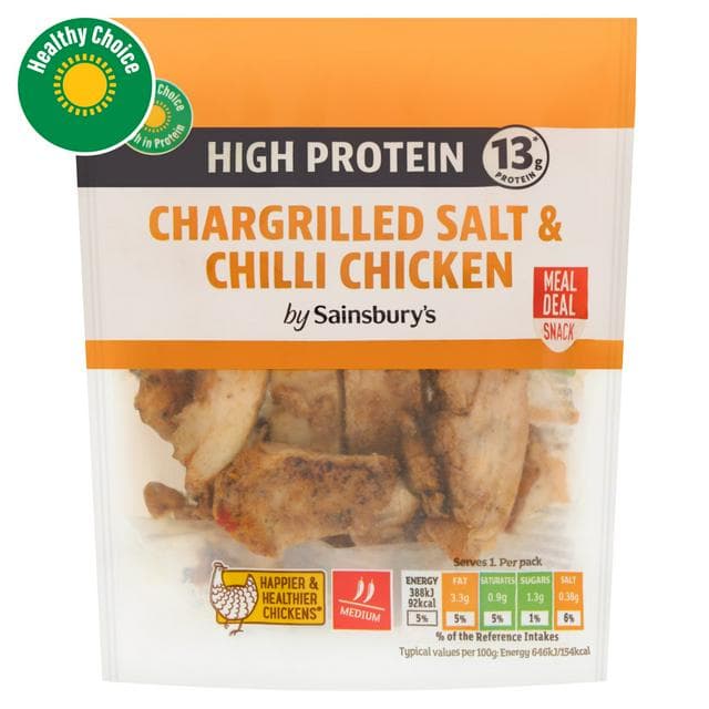 Sainsbury's Chargrilled Salt & Chilli 60g - gallery image 1