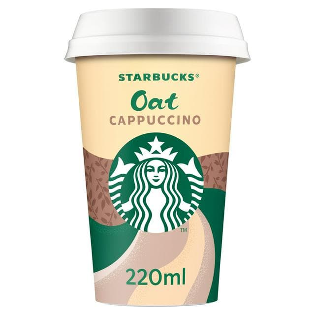 Starbucks Oat Cappuccino Iced Coffee 220ml - gallery image 1