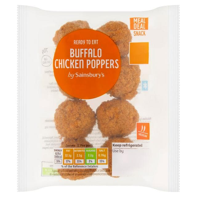 Sainsbury's Buffalo Chicken Poppers - gallery image 1