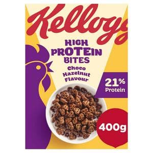 Kellogg's High Protein Bites Chocolate Cereal 400g
