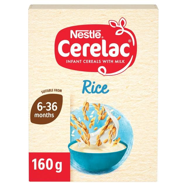 Cerelac Baby Rice Cereal with Milk 6+ Months 160g - gallery image 1