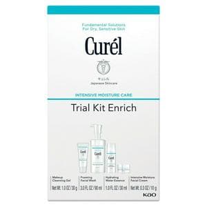 Curél Enrich Trial & Travel Kit 2 Week Skincare Routine for Dry Sensitive Skin
