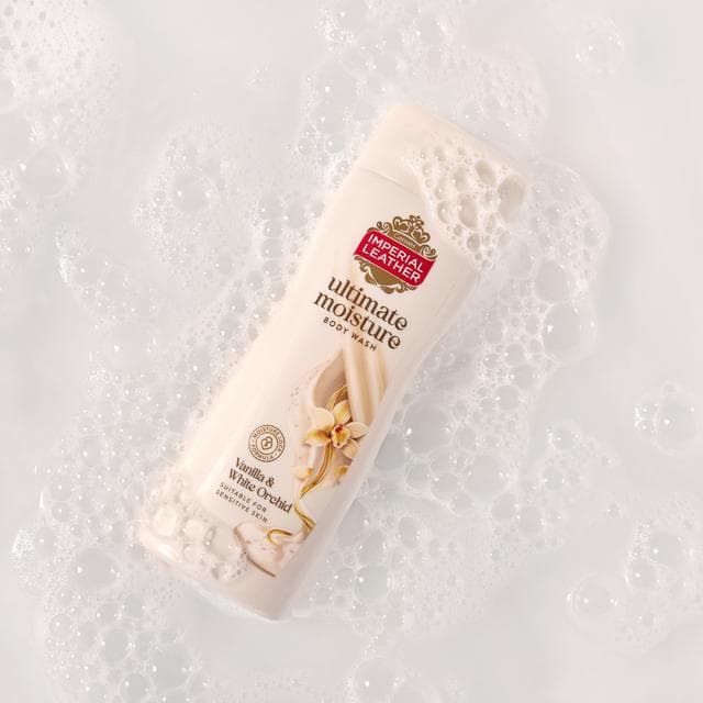 Imperial Leather Ultimate Moisture Vanilla & White Orchid Body Wash 450ml - gallery image 3