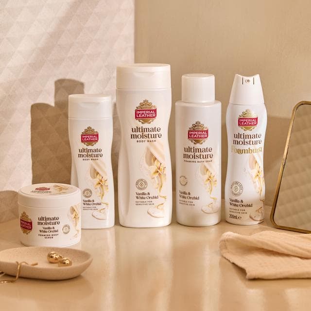 Imperial Leather Ultimate Moisture Vanilla & White Orchid Body Wash 450ml - gallery image 5