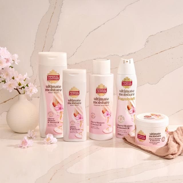 Imperial Leather Ultimate Moisture Cherry Blossom & Almond Oil Body Wash 225ml - gallery image 5