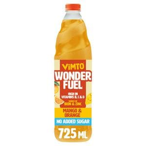 Vimto Wonderfuel Mango & Orange Squash 725ml
