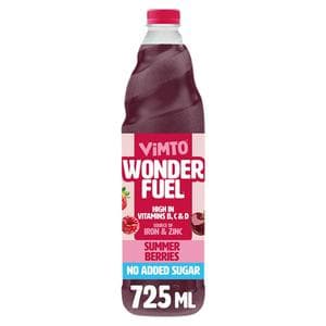 Vimto Wonderfuel Summer Berries Squash 725ml