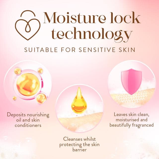 Imperial Leather 200ml Ultimate Moisture Cherry Blossom & Almond Oil Foamburst Body Wash - gallery image 4