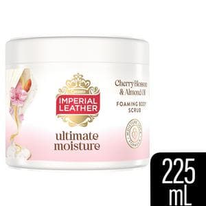 Imperial Leather Ultimate Moisture Cherry Blossom & Almond Oil Foaming Body Scrub 225ml