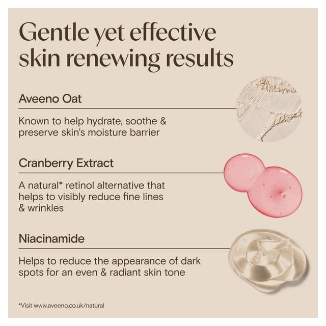 Aveeno 30ml Retinol Alternative Face Age Renewal Serum - gallery image 4