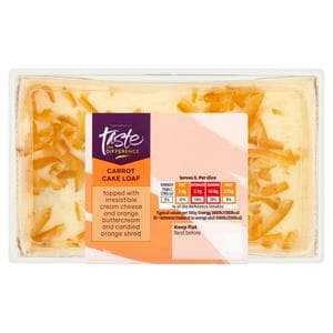 Sainsbury's Carrot & Orange Loaf Cake, Taste the Difference