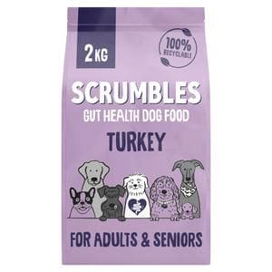 Scrumbles Turkey Gut Friendly Dog Food 2kg