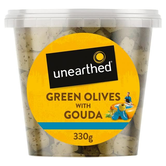 Unearthed Green Olives & Gouda Cheese 330g - gallery image 1
