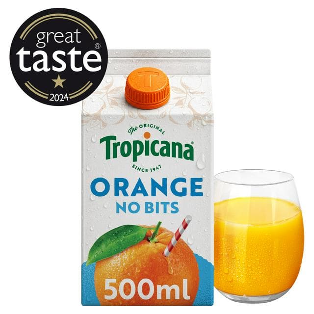 Tropicana Pure Smooth Orange Fruit Juice 500ml - gallery image 1