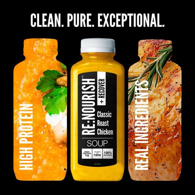 Renourish + Recover 500g High Protein Classic Roast Chicken Soup - gallery image 5