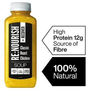 Renourish + Recover 500g High Protein Classic Roast Chicken Soup
