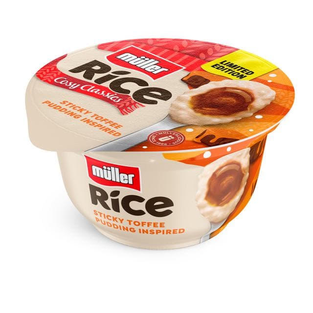 Muller Rice 170g Sticky Toffee Pudding Inspired Dessert, Limited Edition - gallery image 3