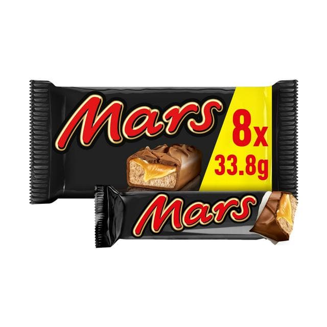 Mars 8 x 34.5g Caramel Multipack Chocolate Bars - gallery image 1