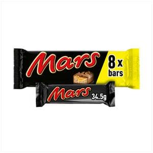 Mars 8 x 34.5g Caramel Multipack Chocolate Bars