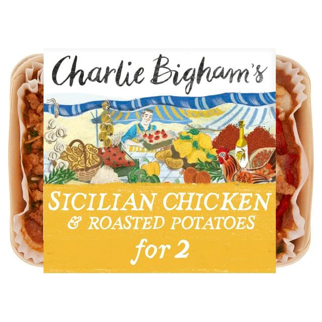 Charlie Bigham's Sicilian Chicken & Roasted Potatoes 750g - gallery image 1
